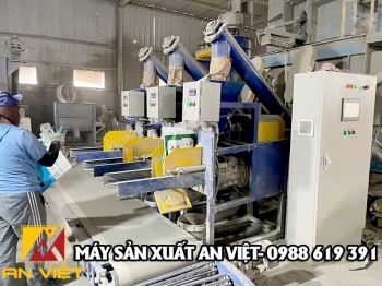 Hệ thống cân đóng bao 3 vòi miệng kín